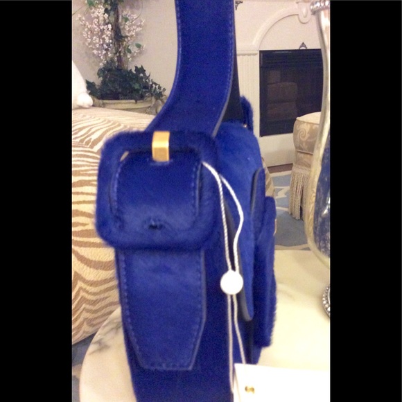 ⭐️SOLD⭐️ Tory Burch Sawyer Calf Hair Handbag $498 - Picture 8 of 8